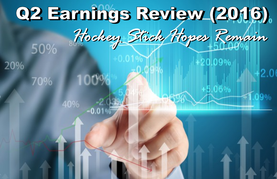 , Q2 Earnings Review &#8211; Hockey Stick Hopes Remain
