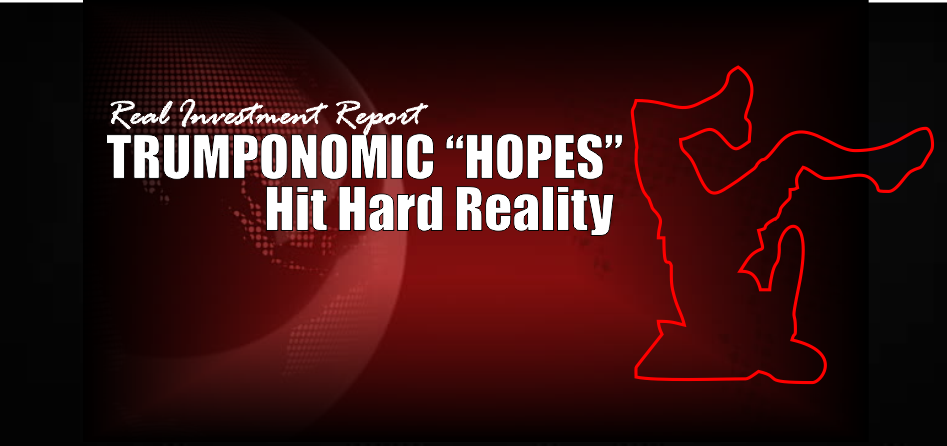 , Trumponomic Hopes Hit Hard Reality &#8211; 04-28-17