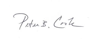 Peter Cook Signature