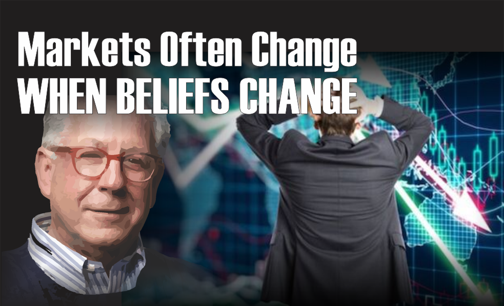 , Markets Often Change When Beliefs Change