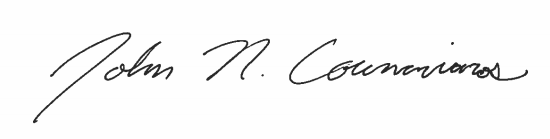 John Cumarianos Signature