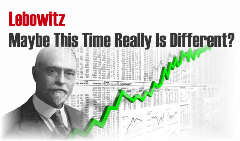 Maybe This Time Is Different?