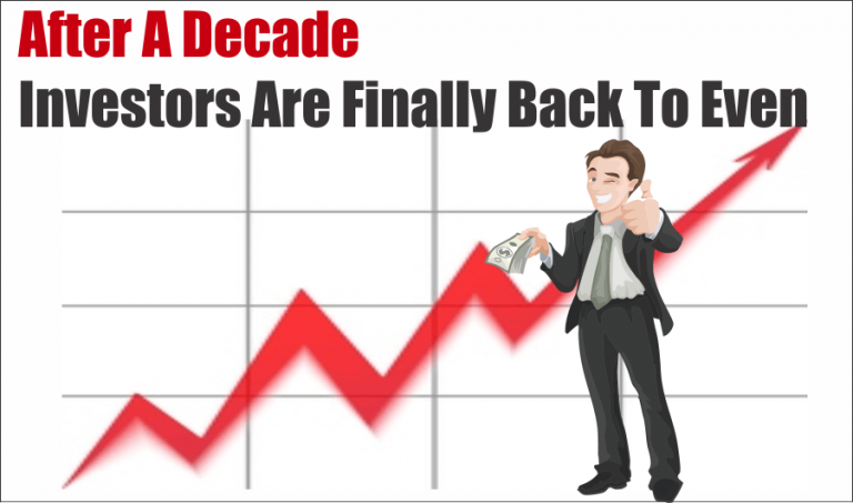 After A Decade, Investors Are Finally Back to Even