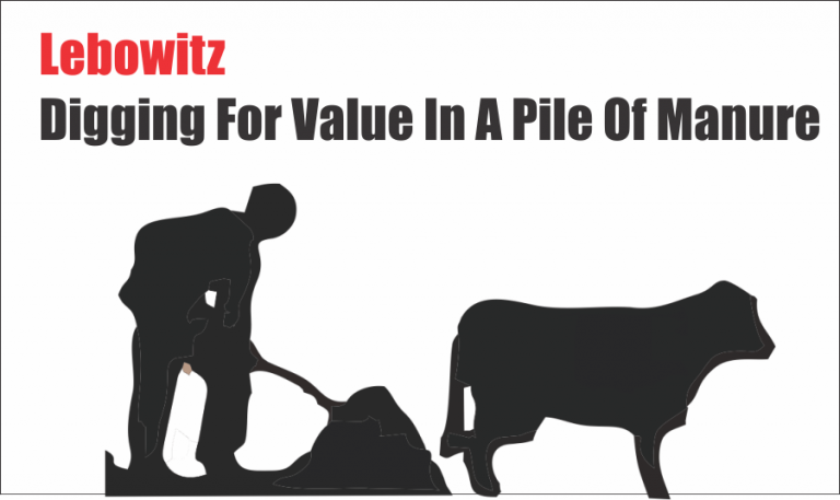 Digging For Value in a Pile of Manure