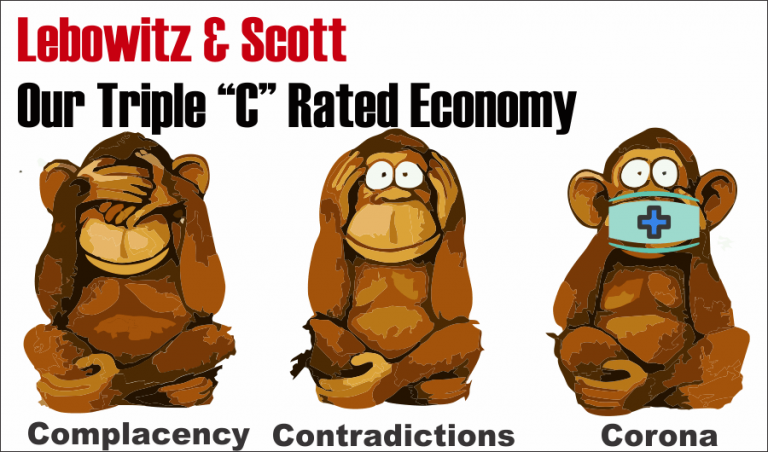 Our Triple-C Rated Economy: Complacency, Contradictions, and Corona