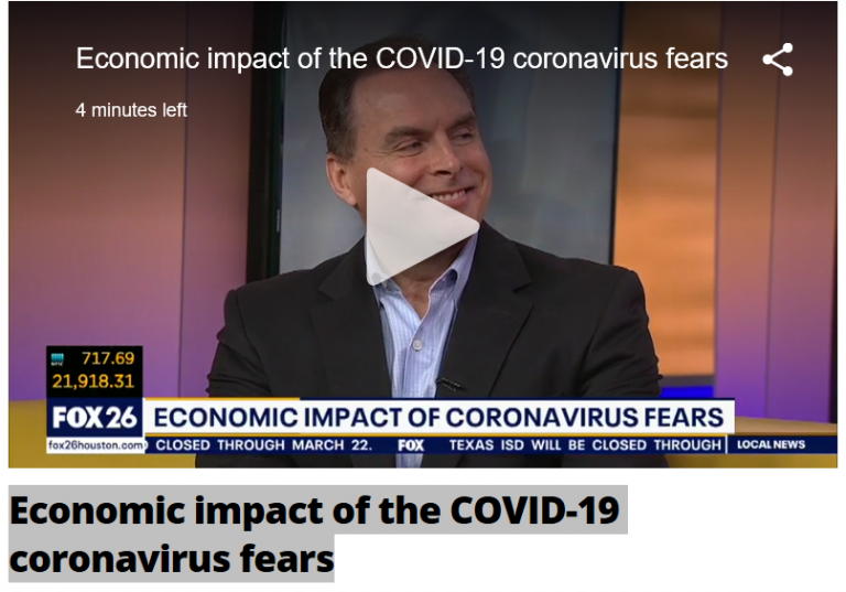 Fox26 Interview: The Economic Impact Of COVID-19