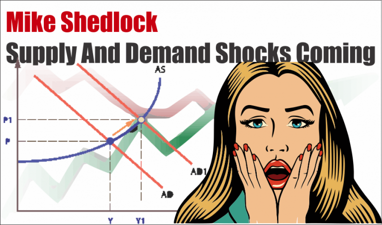Shedlock: Supply And Demand Shocks Coming Up