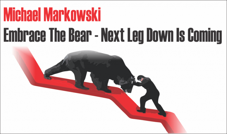 Michael Markowski: Embrace The Bear – Next Leg Down Is Coming