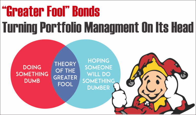 “Greater Fool” Bonds: Turning Portfolio Management On Its Head