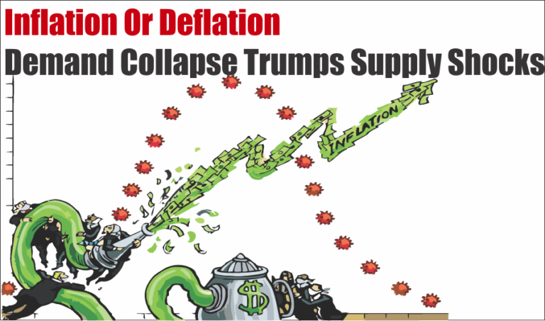Inflation Or Deflation? Demand Collapse Trumps Supply Shocks