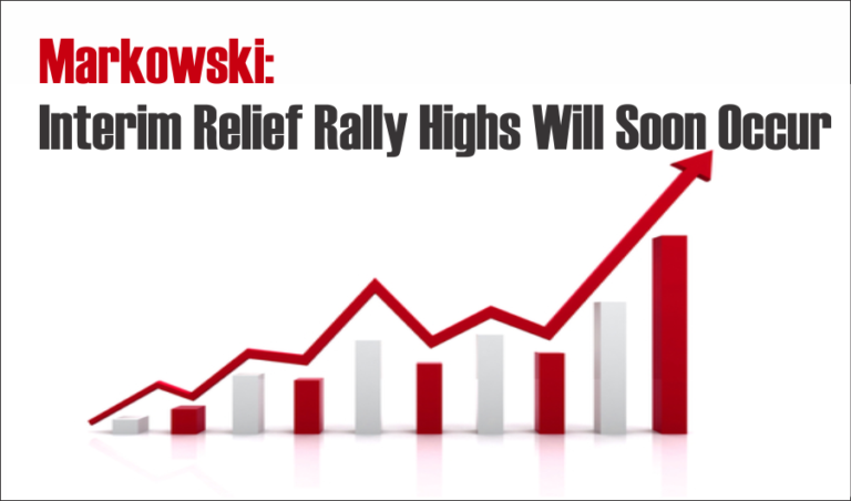 Michael Markowski: Interim Relief Rally Highs Will Soon Occur