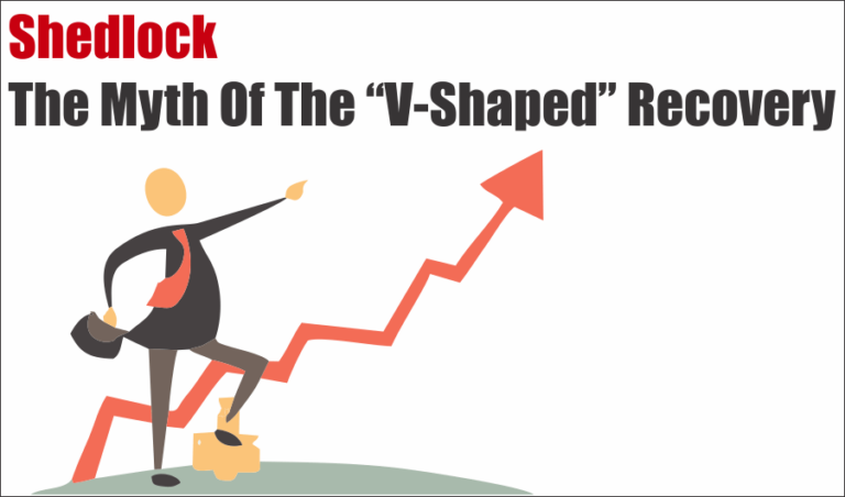 Shedlock: The Myth of the V-Shaped Recovery in One Chart