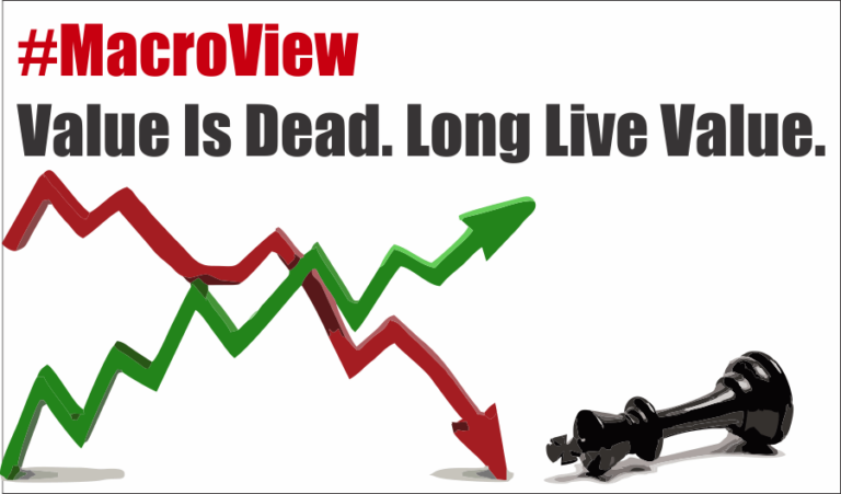 #MacroView: Value Is Dead. Long Live Value Investing