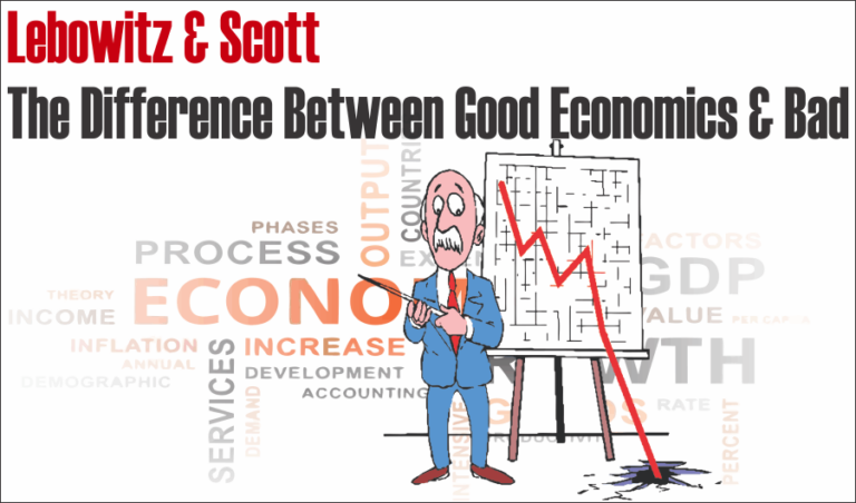 The Difference Between Good Economics And Bad