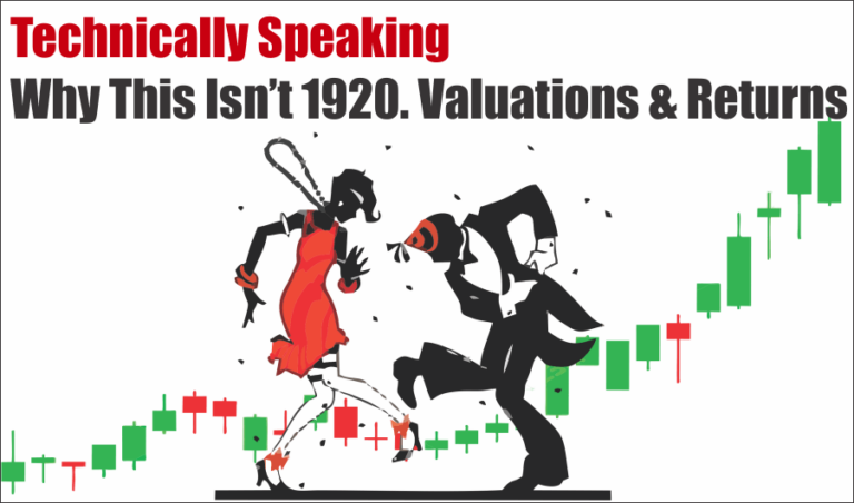 Technically Speaking: Why This Isn’t 1920. Valuations & Returns