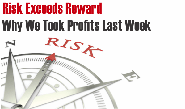 Risk Reward Profits, Risk Exceeds Reward &#8211; Why We Took Profits  11-20-20