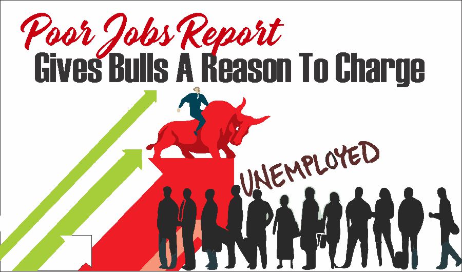 , Poor Jobs Report Gives Bulls A Reason To Charge 05-08-21