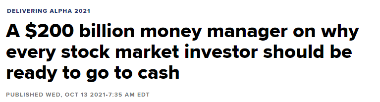 Going To Cash, Going To Cash Can Be As Costly As A Market Crash