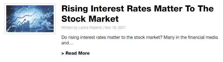 Rising interest rates matter blog post