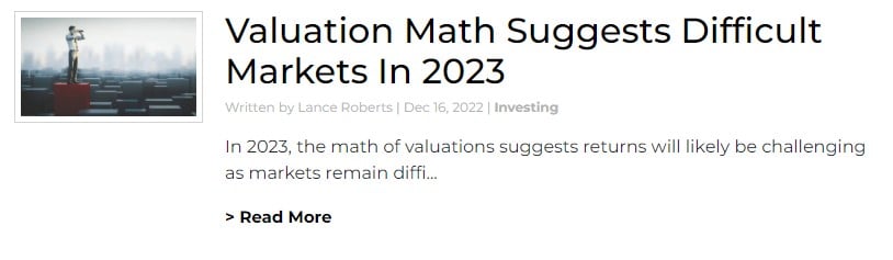 MacroView Valuation Math and Forward Returns.