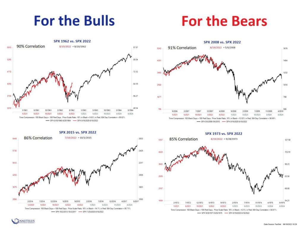 bullish and bearish market analogs
