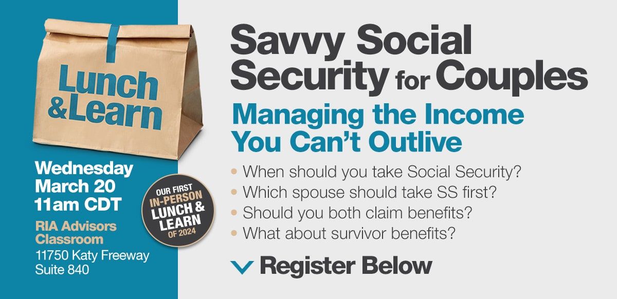Lunch & Learn: Savvy Social Security for Couples