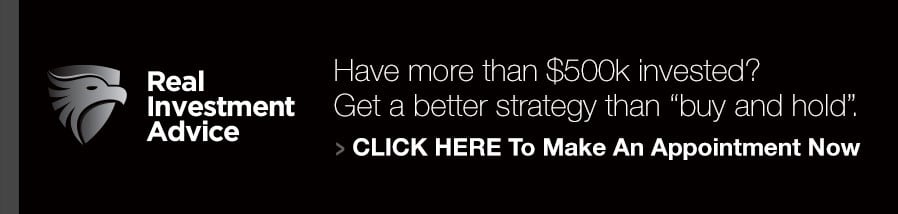 Ad for RIA Advisors portfolio management services. Conservative and disciplined approach for individuals nearing retirement.