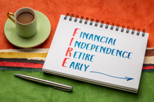 A visual representation of financial independence, highlighting the FIRE retirement strategy concept.