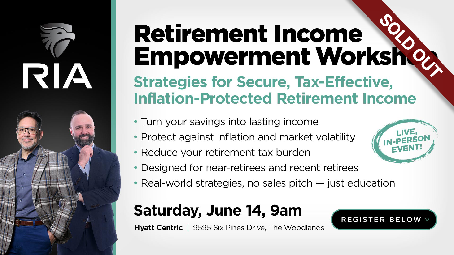 Retirement Income Empowerment Workshop