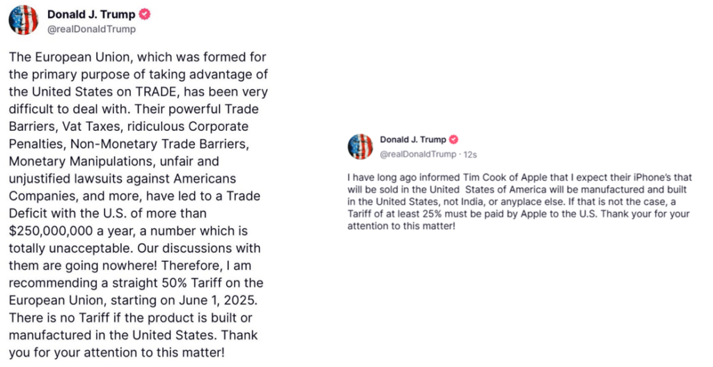 Trump EU tariffs apple