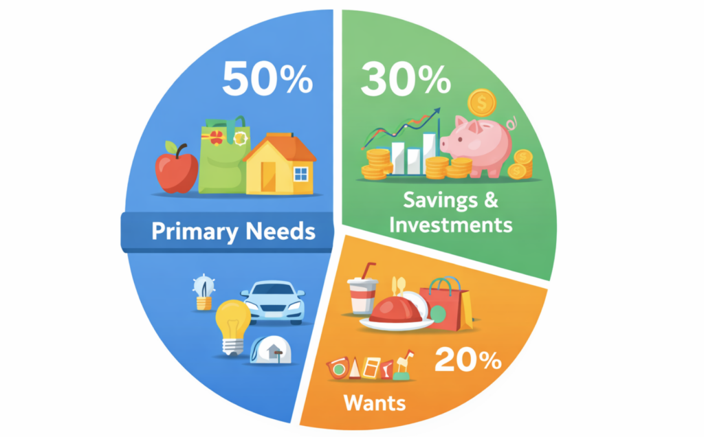 Example wealth building budget