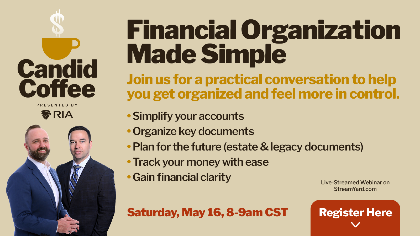 Candid Coffee: Financial Organization